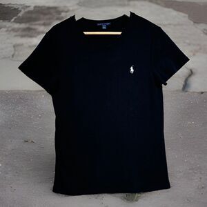 Polo Ralph Lauren Shirt Boys XL  Navy White Pony Plain Tee Preppy Youth Kids